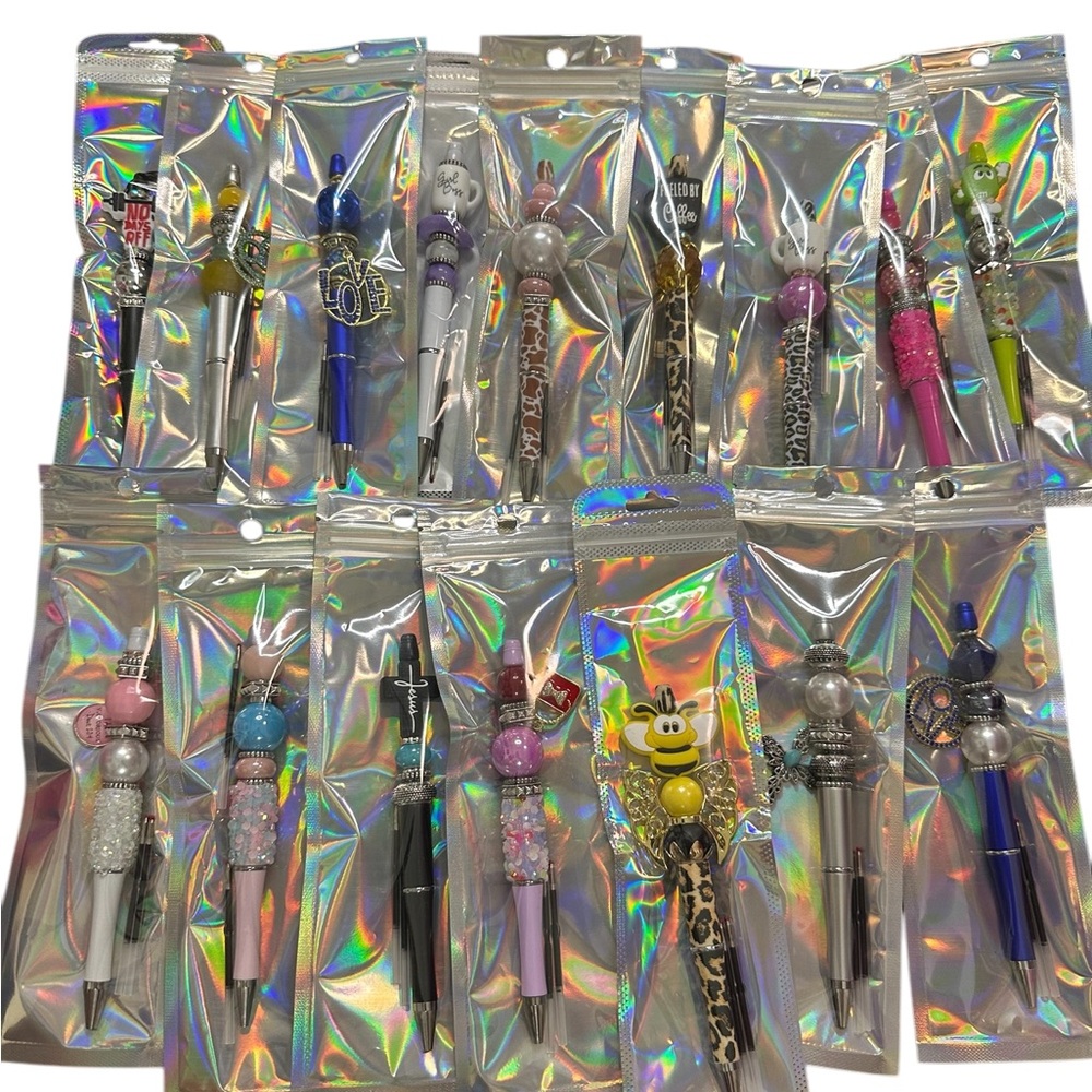 She signs it Collection By Tolee Dezigns- Handcrafted Beaded Pens - Picture 4 of 8